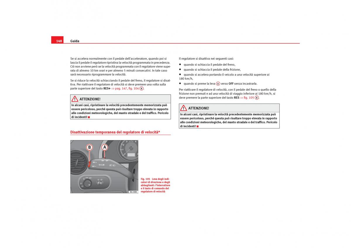 Seat Cordoba II 2 manuale del proprietario / page 150