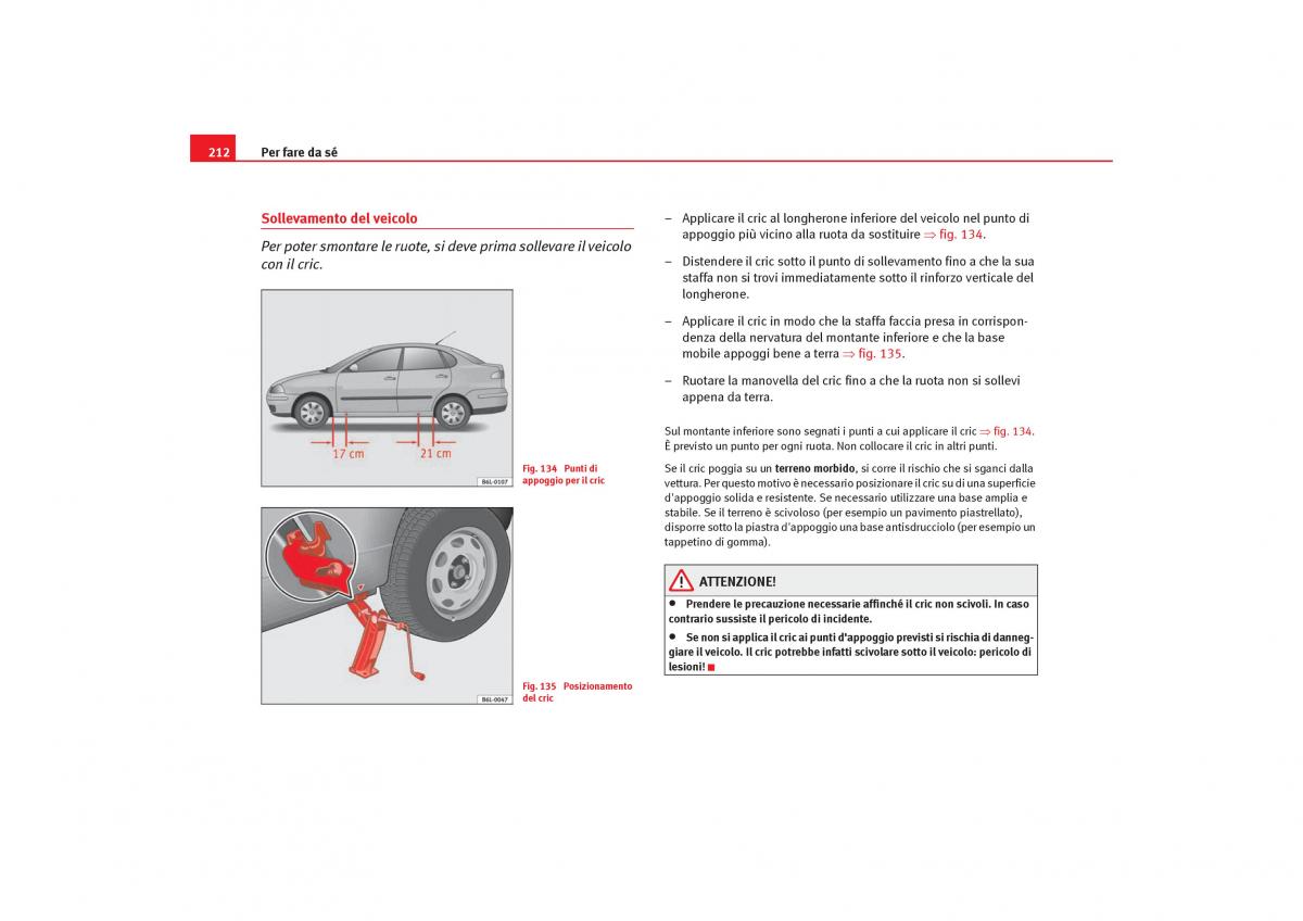 Seat Cordoba II 2 manuale del proprietario / page 214