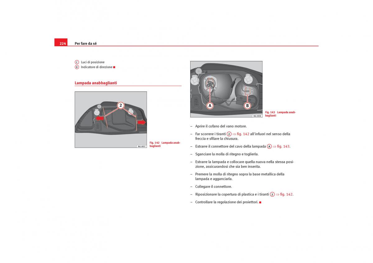 Seat Cordoba II 2 manuale del proprietario / page 226