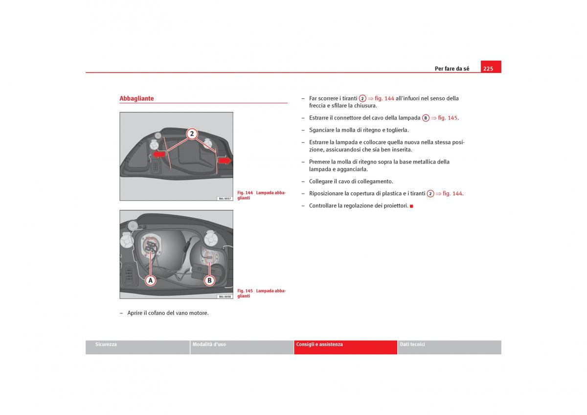 Seat Cordoba II 2 manuale del proprietario / page 227