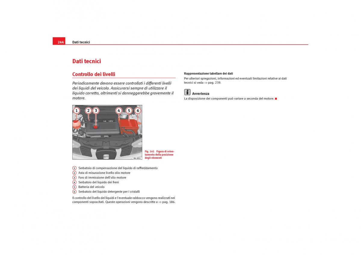 Seat Cordoba II 2 manuale del proprietario / page 246