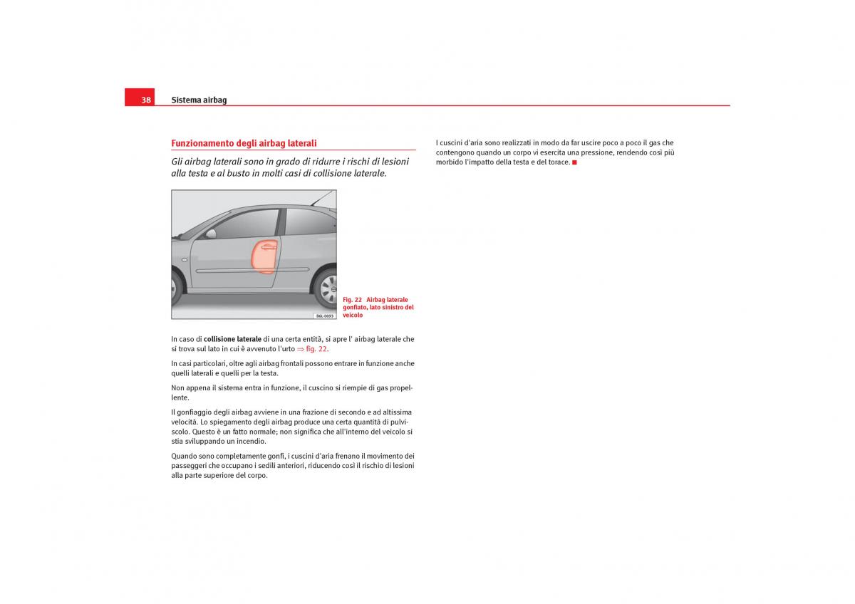 Seat Cordoba II 2 manuale del proprietario / page 40