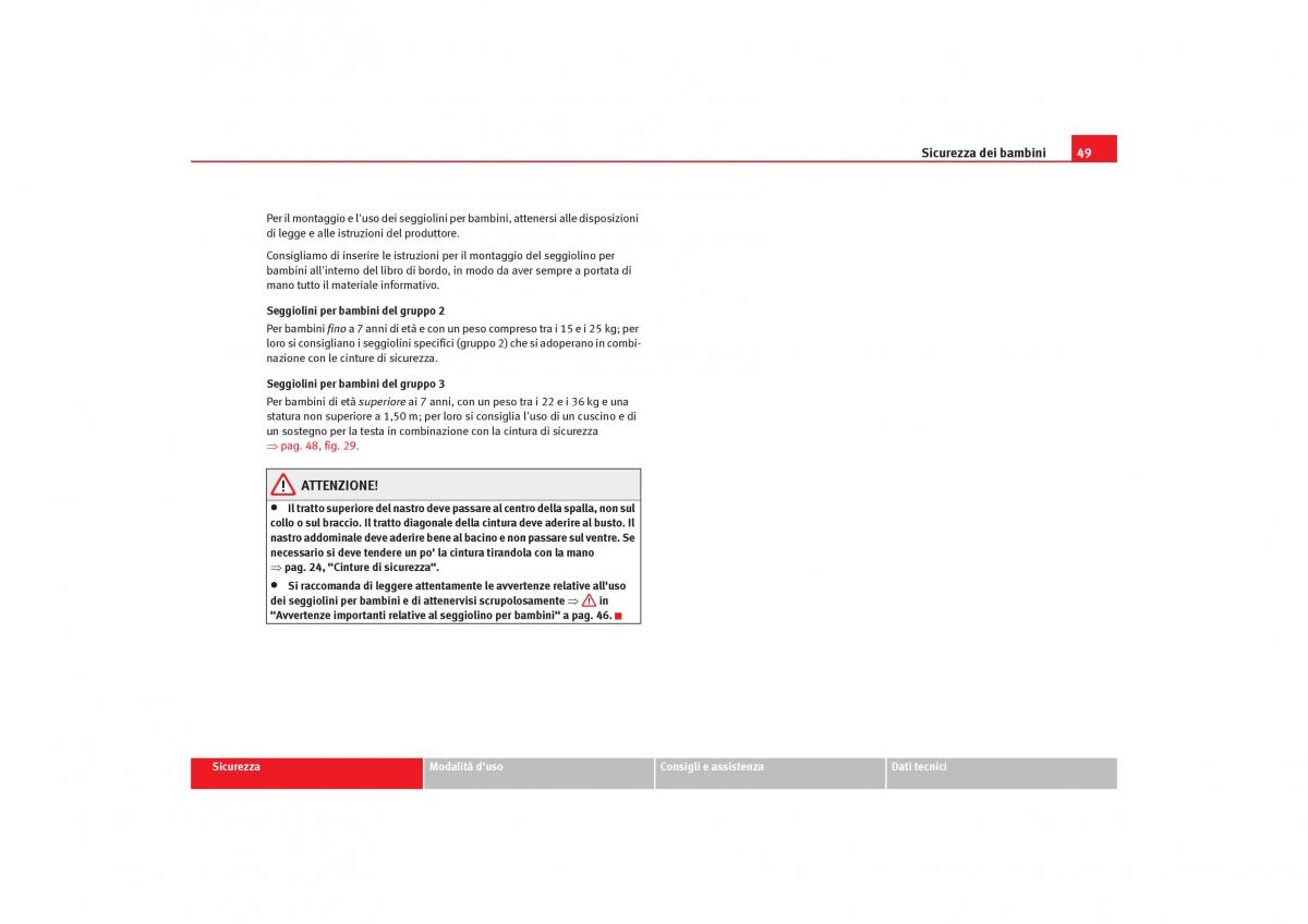 Seat Cordoba II 2 manuale del proprietario / page 51