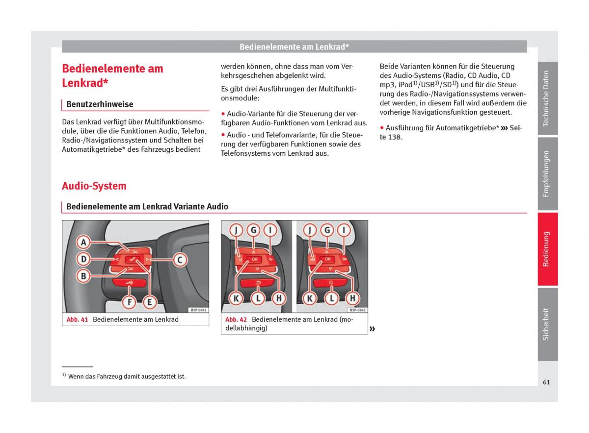 Seat Altea Handbuch / page 63