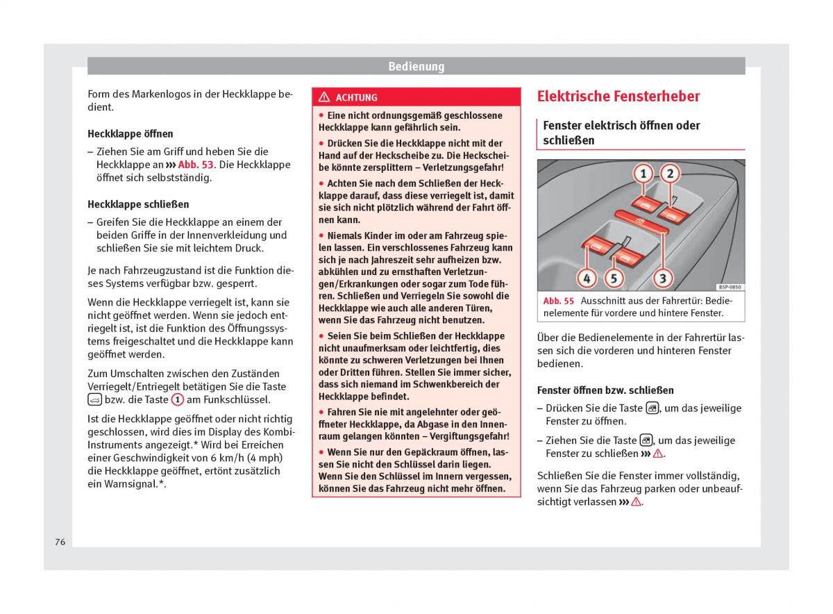 Seat Altea Handbuch / page 78