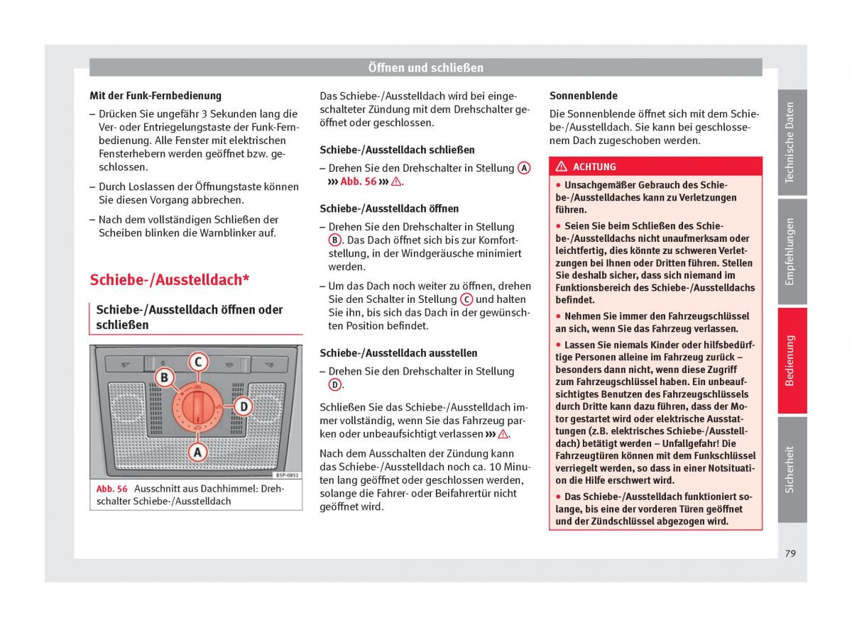 Seat Altea Handbuch / page 81