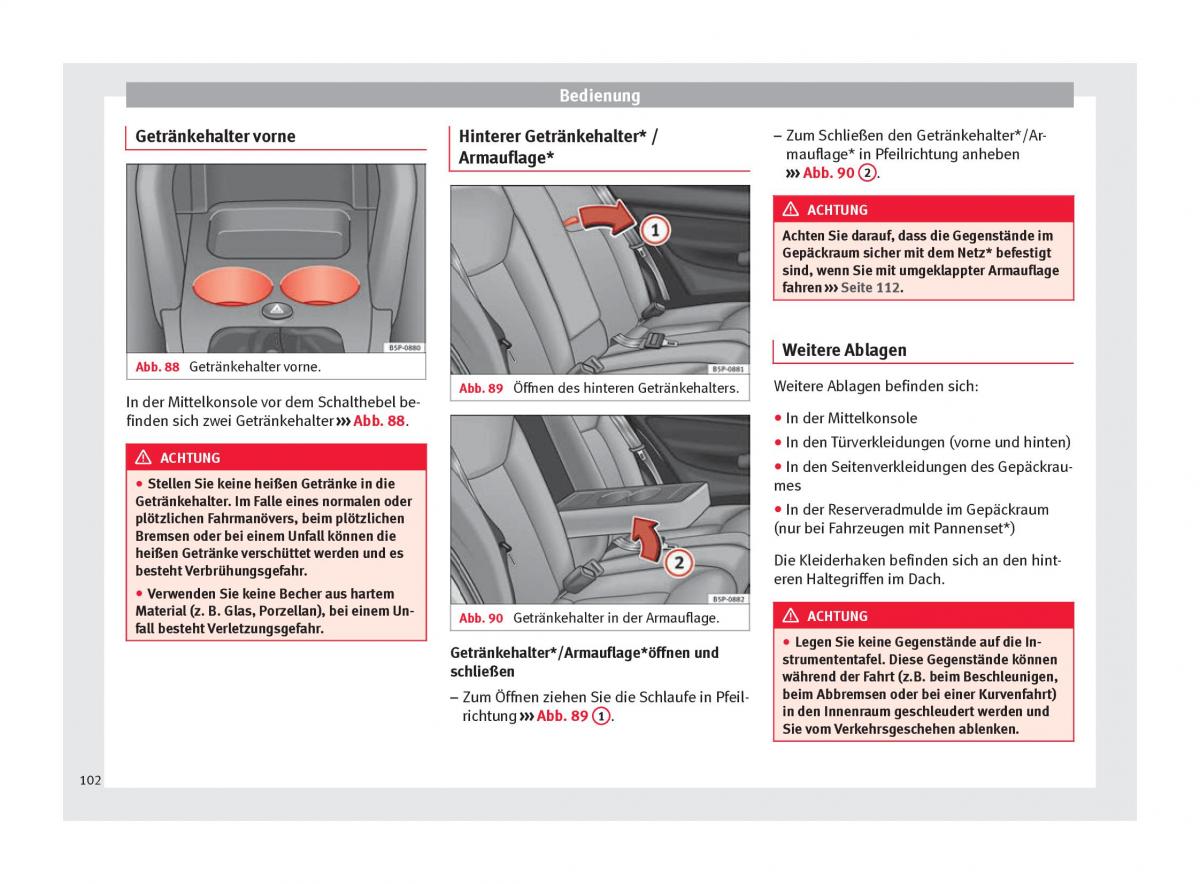 Seat Altea Handbuch / page 104