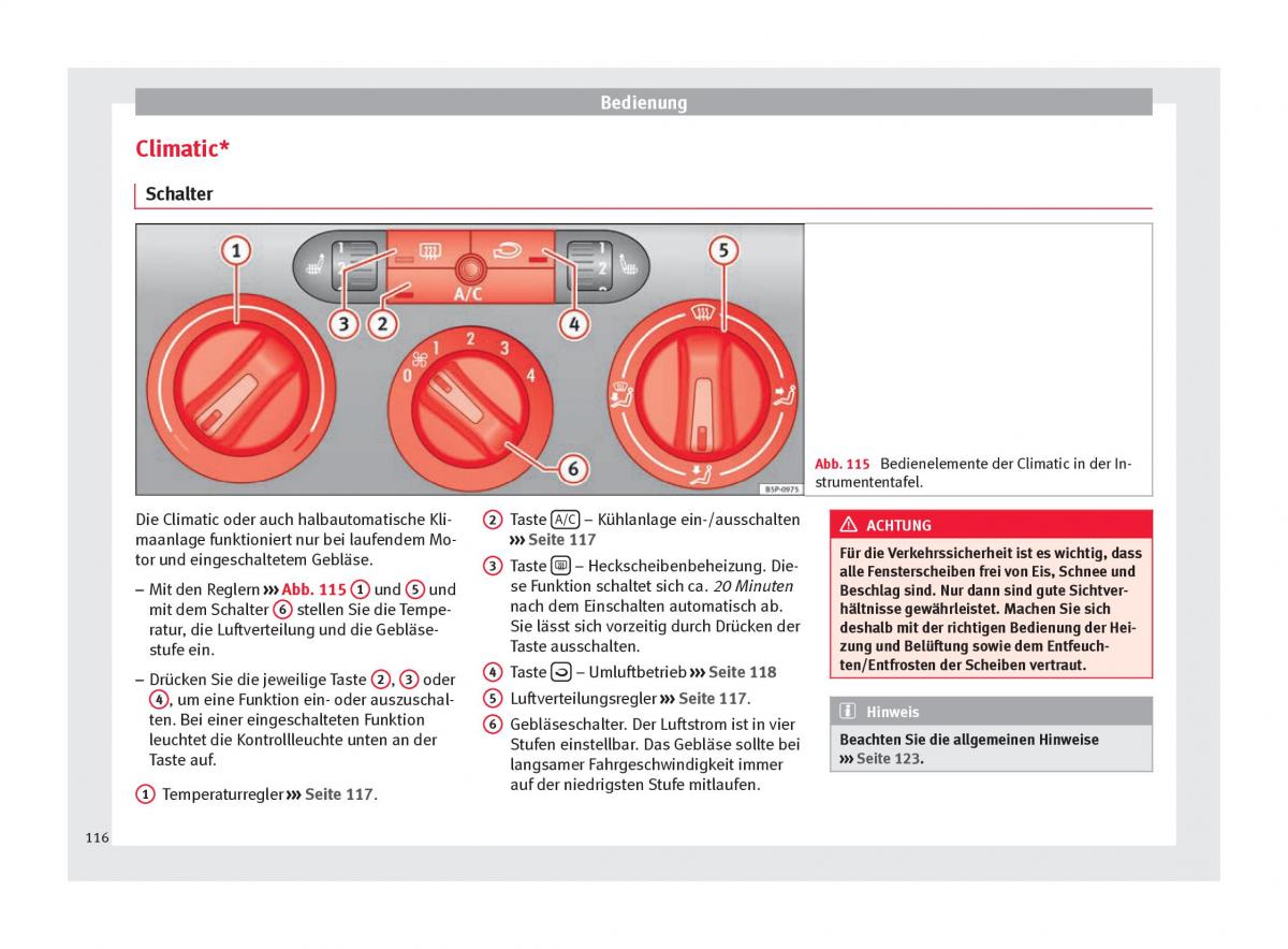 Seat Altea Handbuch / page 118