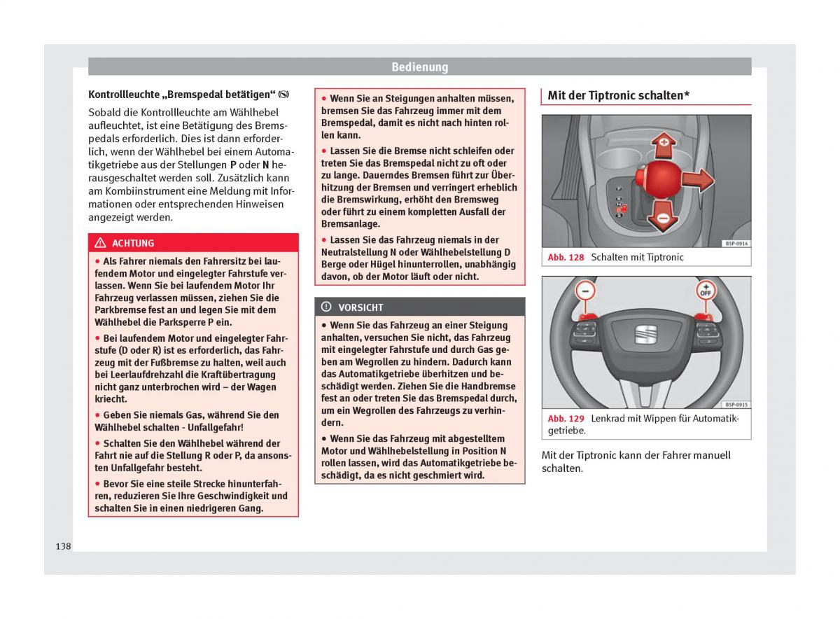 Seat Altea Handbuch / page 140