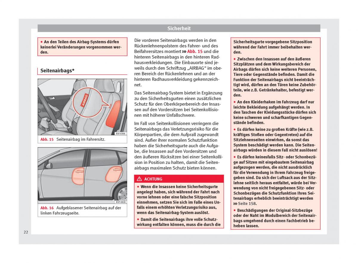 Seat Altea Handbuch / page 24