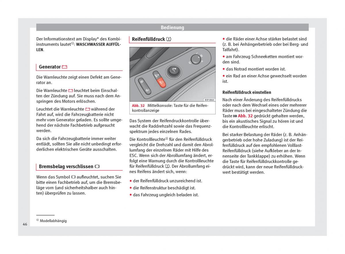 Seat Altea Handbuch / page 48