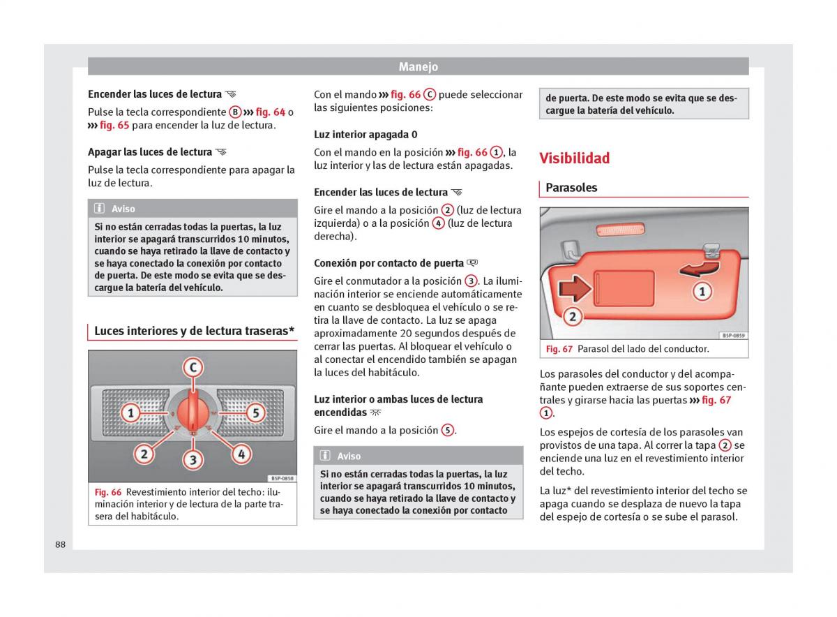 Seat Altea manual del propietario / page 90