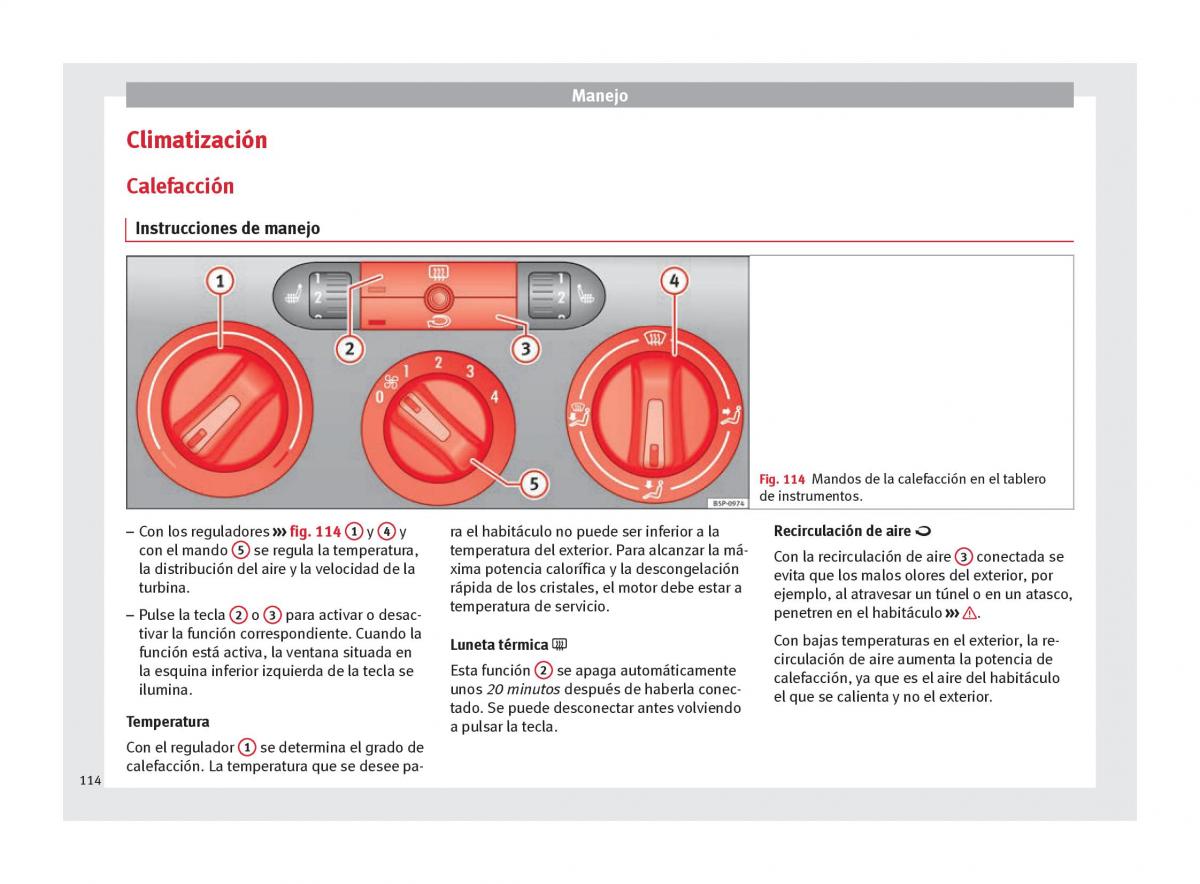 Seat Altea manual del propietario / page 116