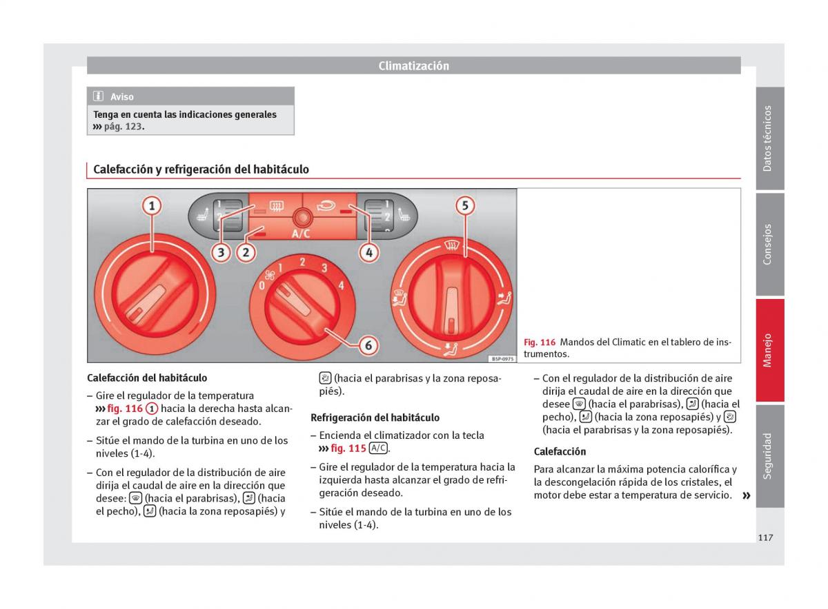 Seat Altea manual del propietario / page 119