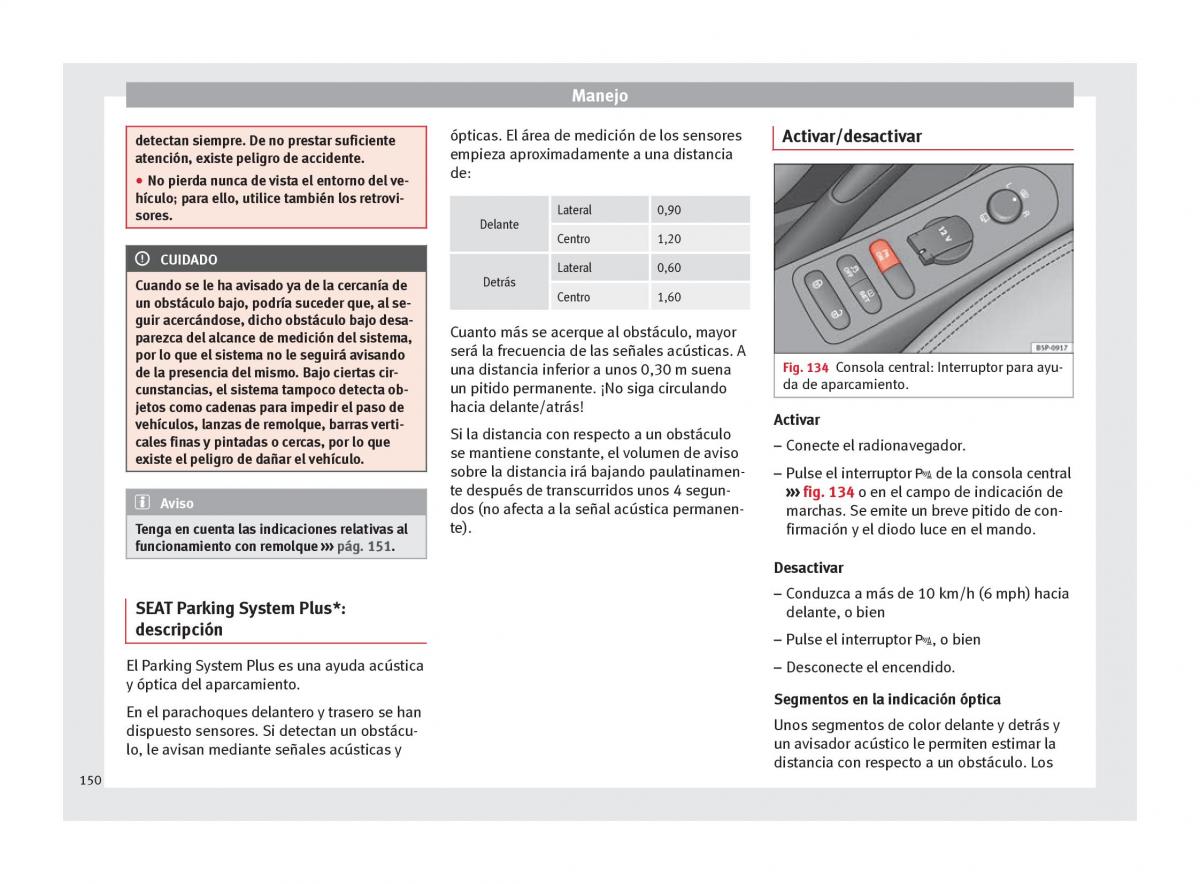 Seat Altea manual del propietario / page 152