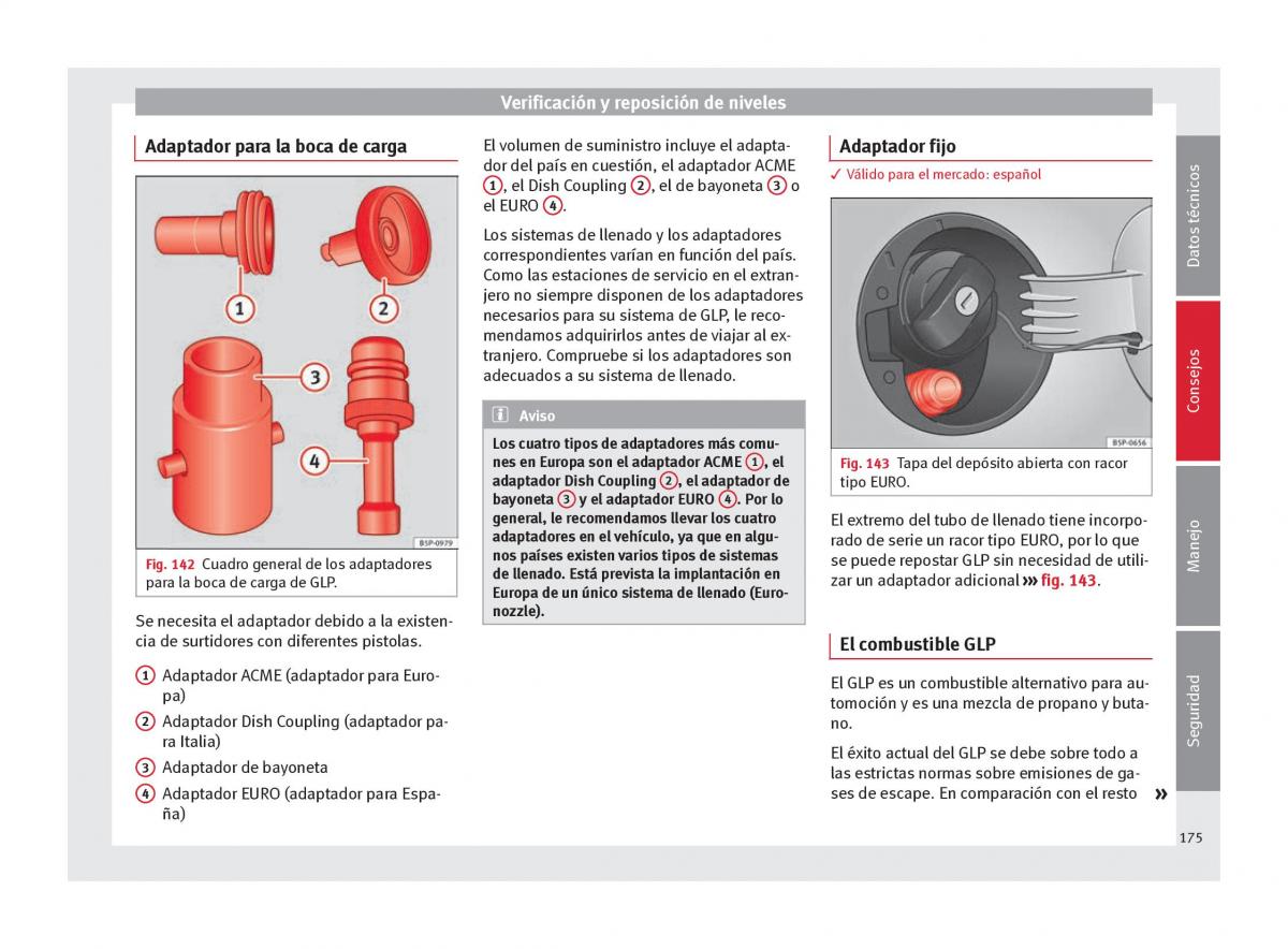 Seat Altea manual del propietario / page 177