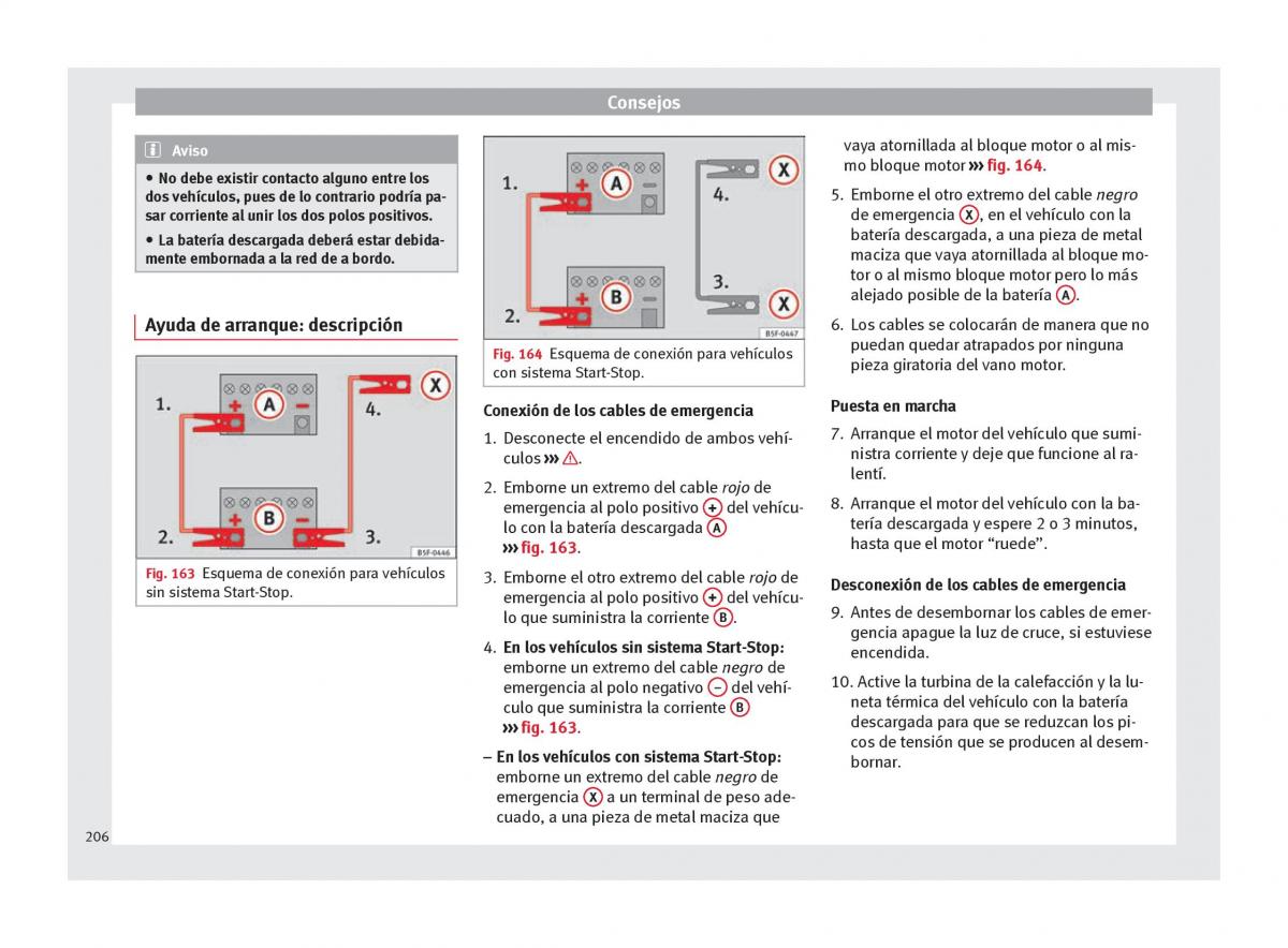 Seat Altea manual del propietario / page 208