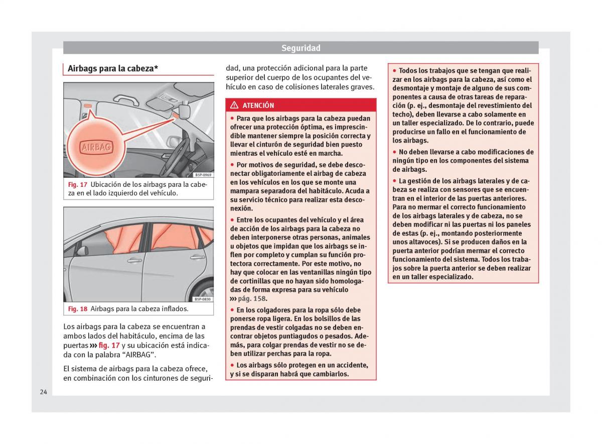 Seat Altea manual del propietario / page 26