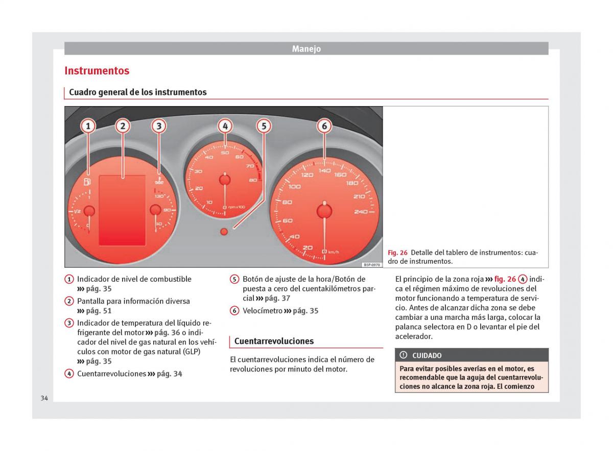 Seat Altea manual del propietario / page 36