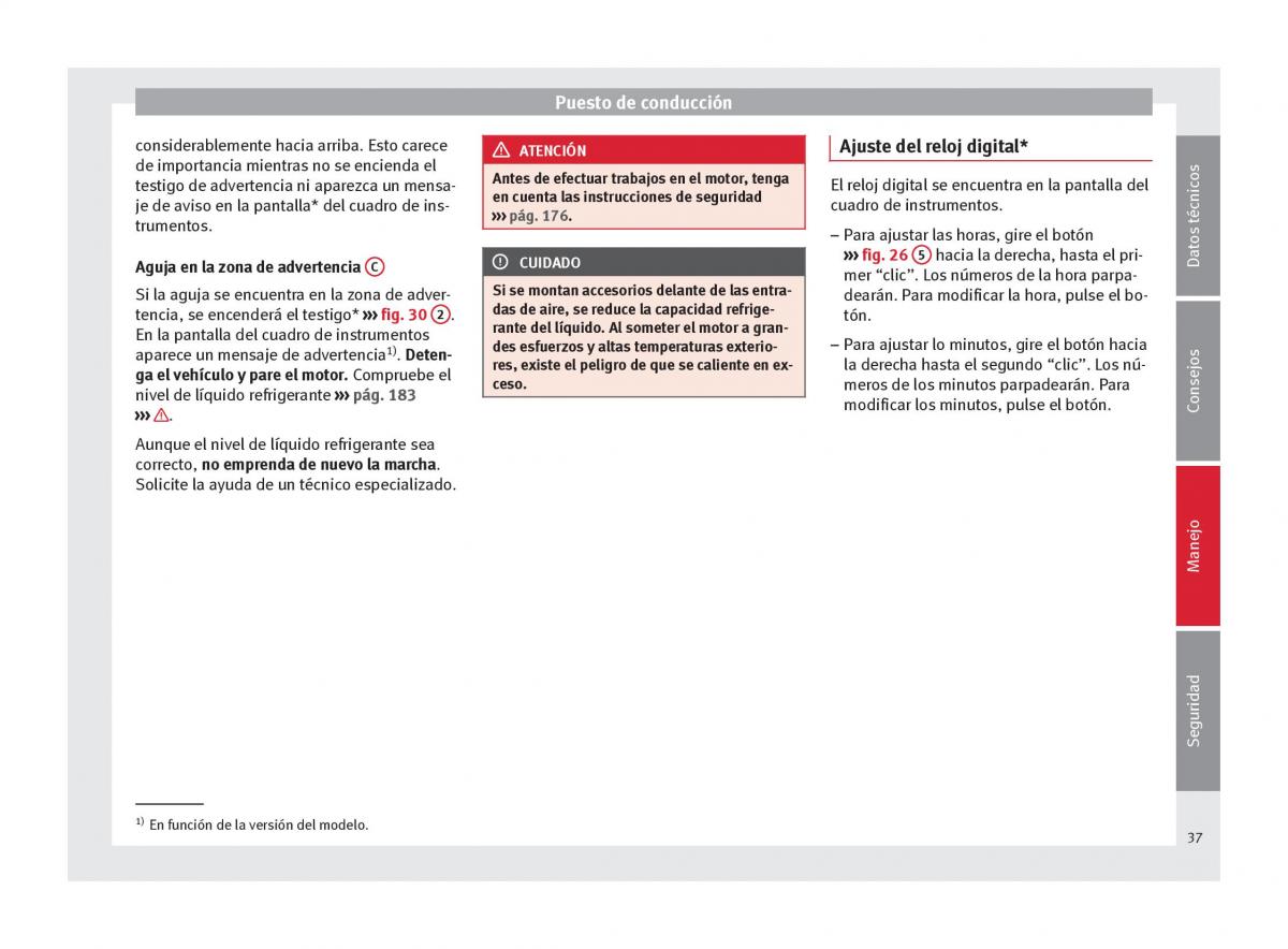 Seat Altea manual del propietario / page 39