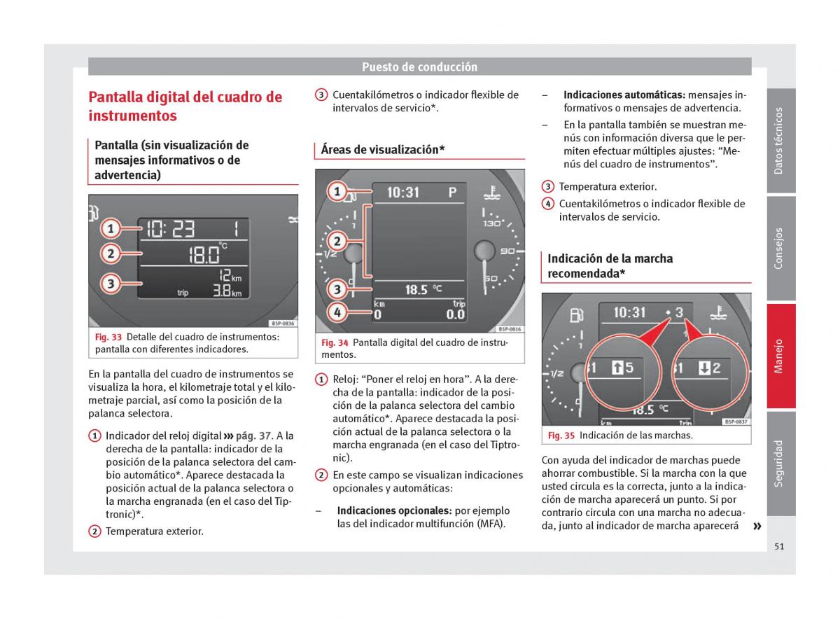 Seat Altea manual del propietario / page 53