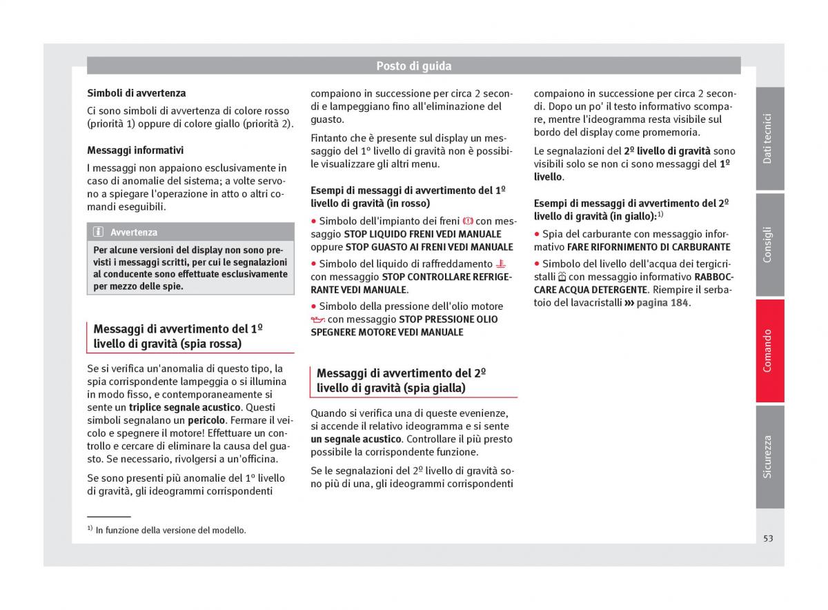 Seat Altea manuale del proprietario / page 55