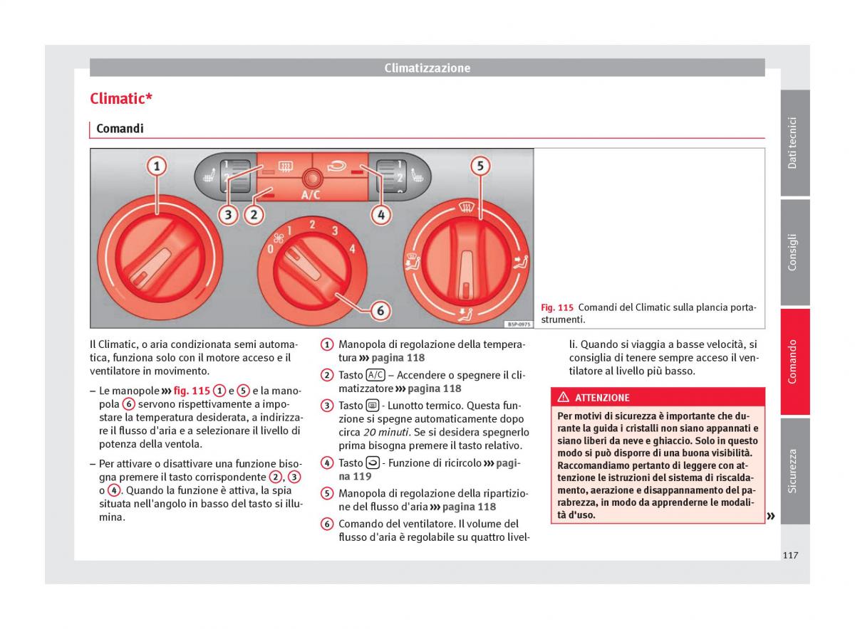 Seat Altea manuale del proprietario / page 119