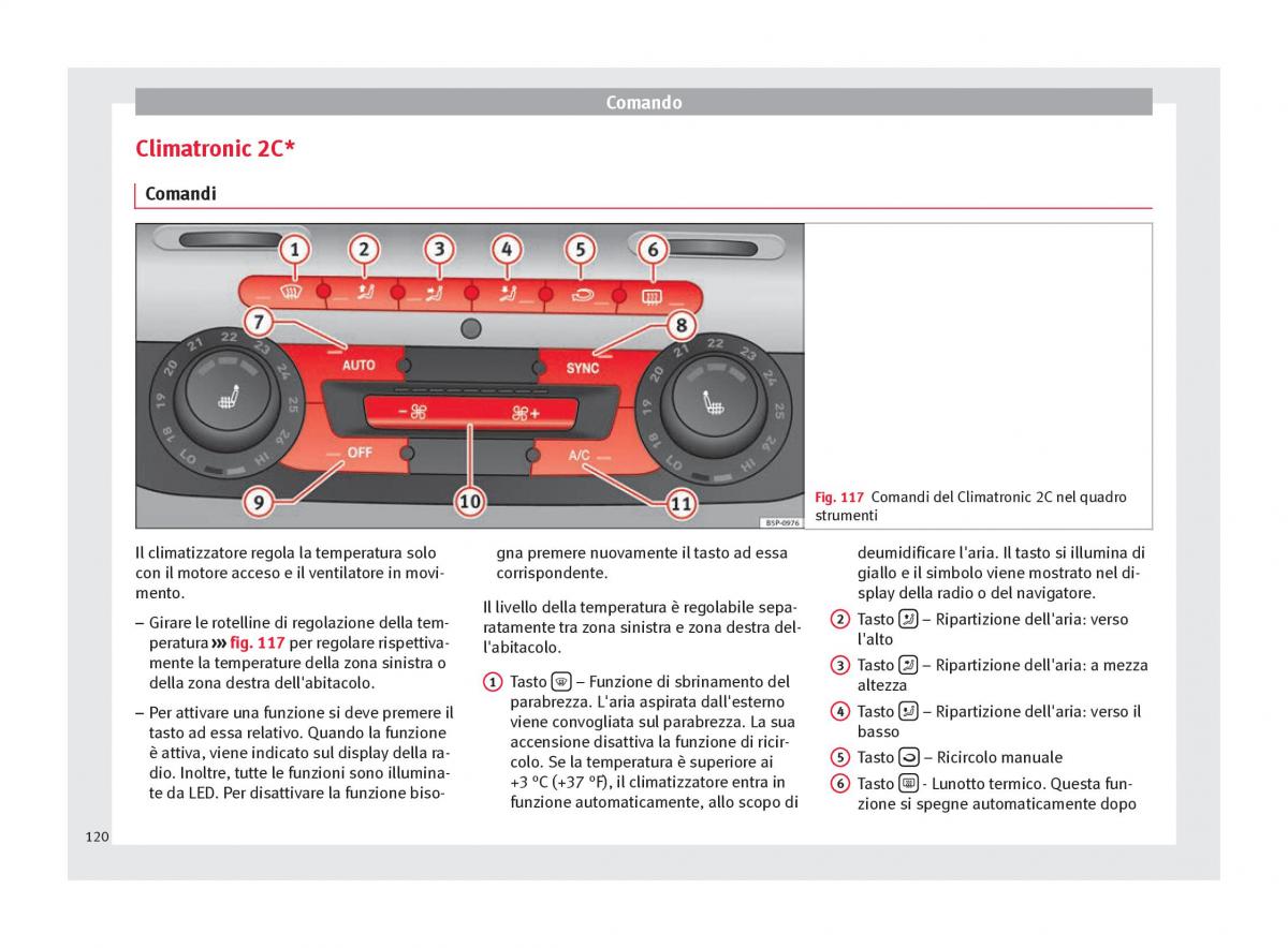 Seat Altea manuale del proprietario / page 122