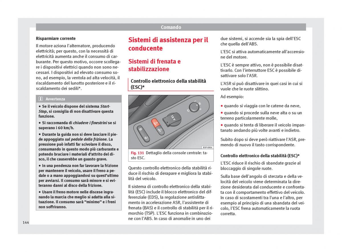 Seat Altea manuale del proprietario / page 146