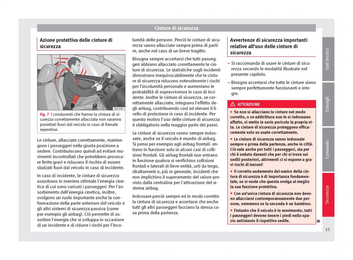 Seat Altea manuale del proprietario / page 15