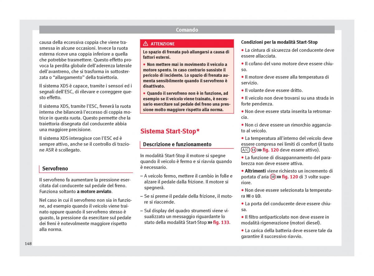 Seat Altea manuale del proprietario / page 150