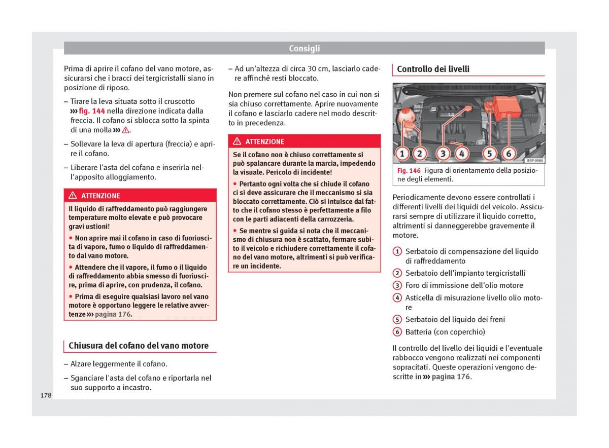 Seat Altea manuale del proprietario / page 180