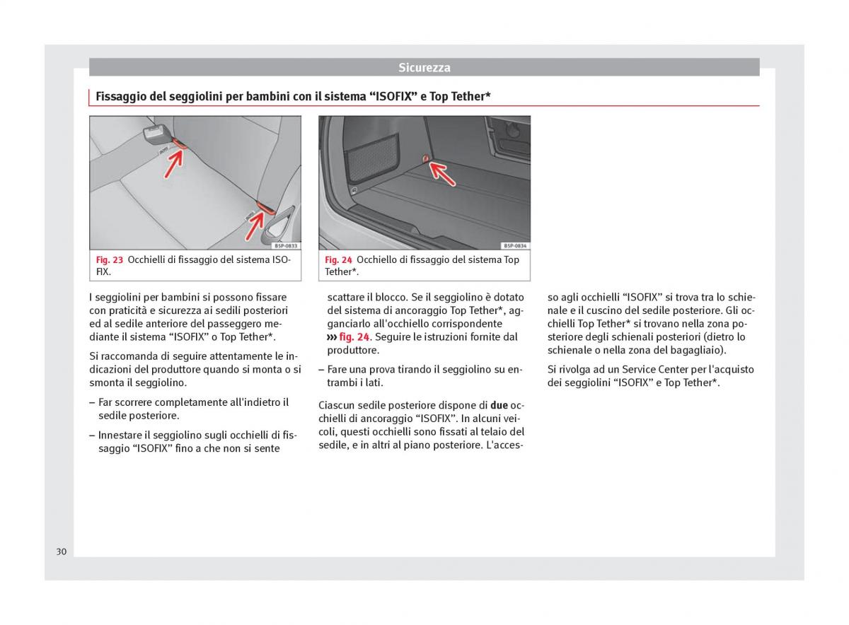 Seat Altea manuale del proprietario / page 32