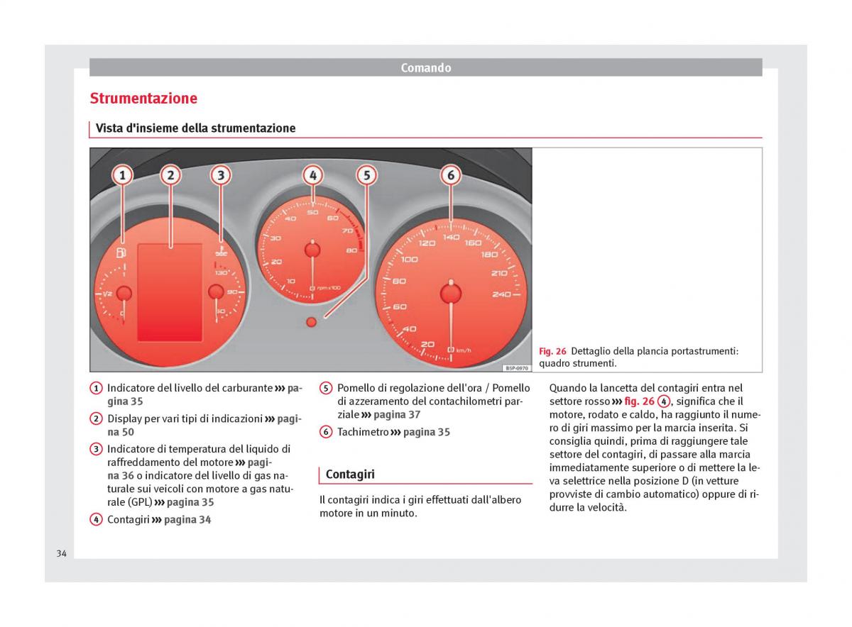 Seat Altea manuale del proprietario / page 36