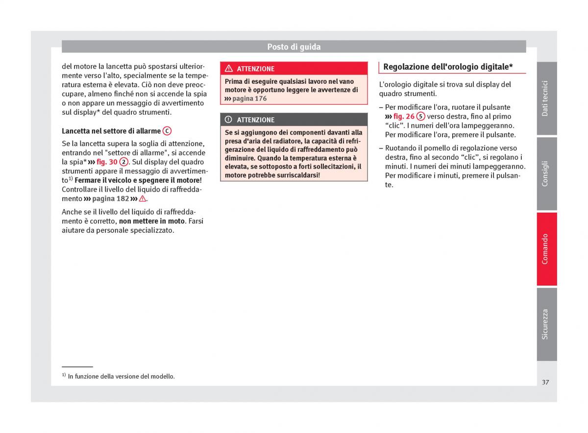 Seat Altea manuale del proprietario / page 39