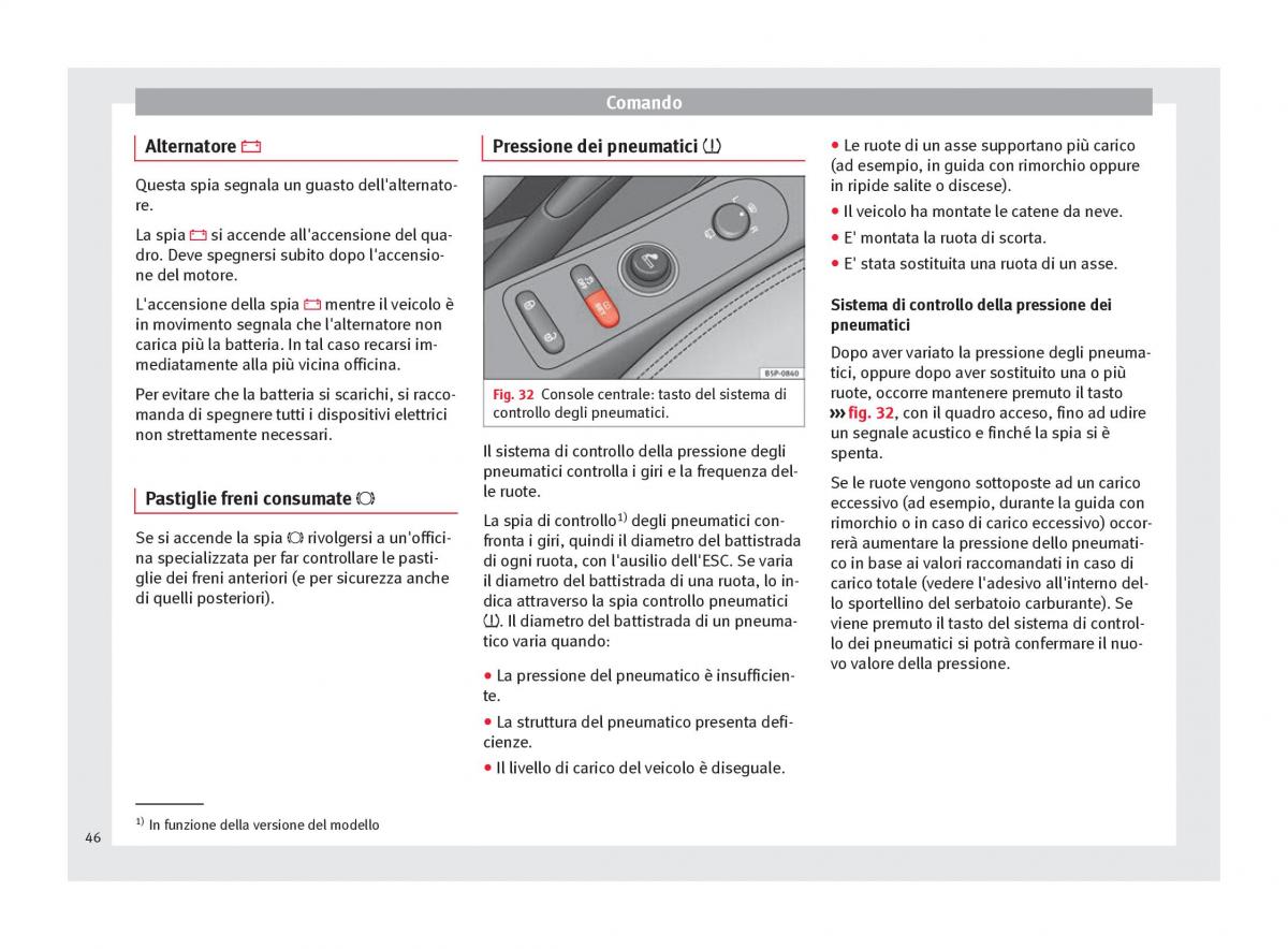 Seat Altea manuale del proprietario / page 48