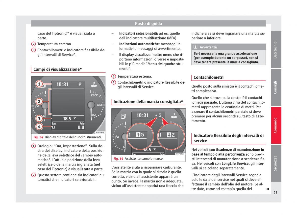 Seat Altea manuale del proprietario / page 53