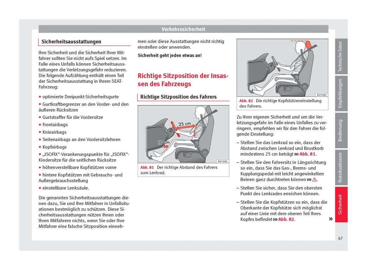 Seat Ateca Handbuch / page 69