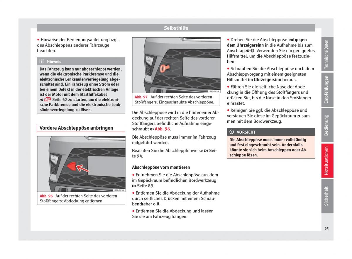 Seat Ateca Handbuch / page 97