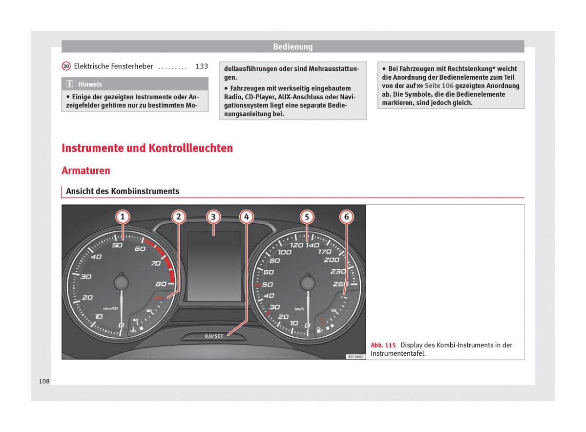 Seat Ateca Handbuch / page 110