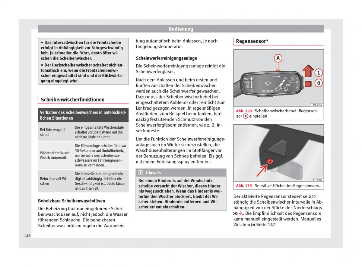 Seat Ateca Handbuch / page 150