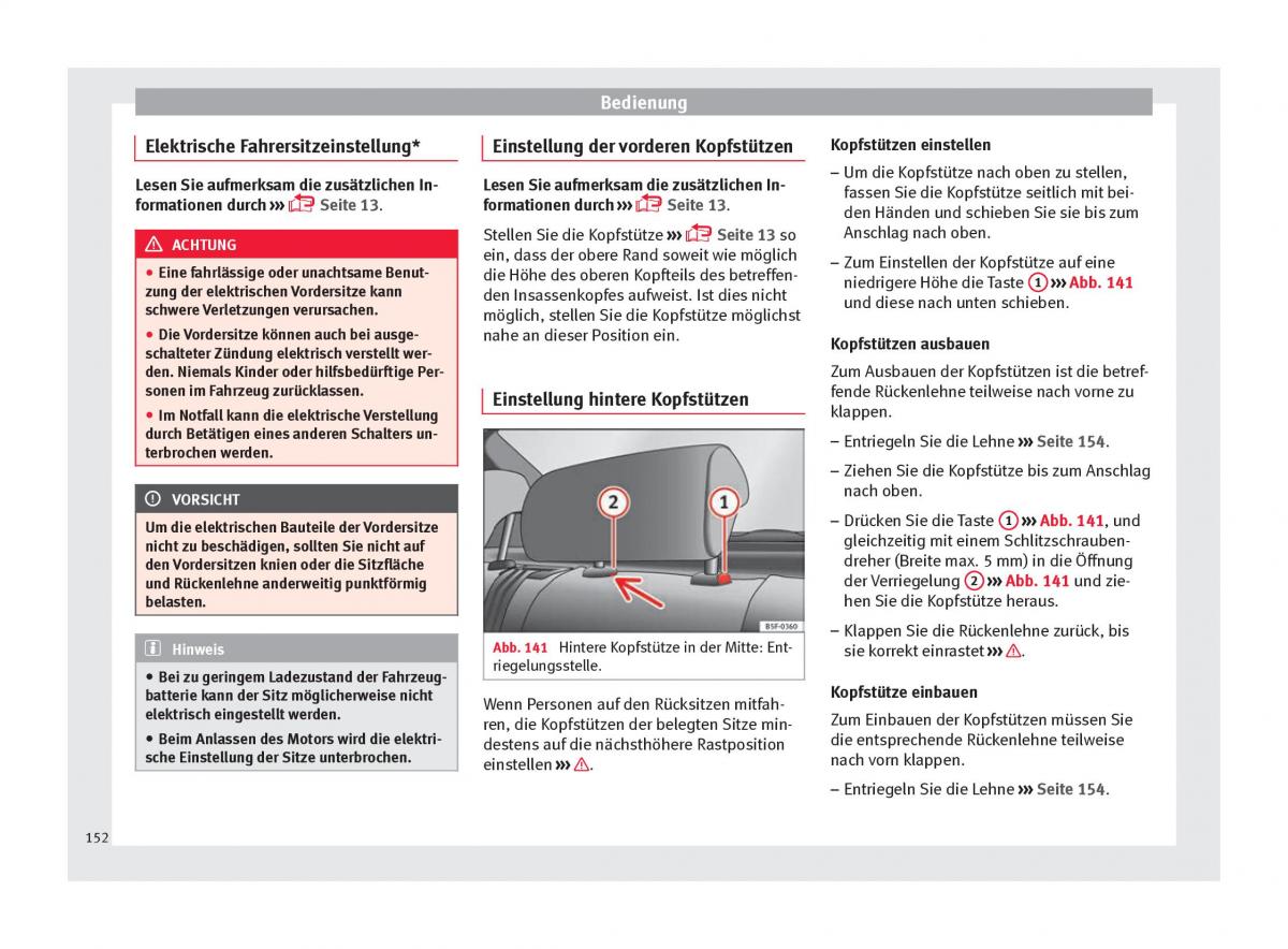 Seat Ateca Handbuch / page 154
