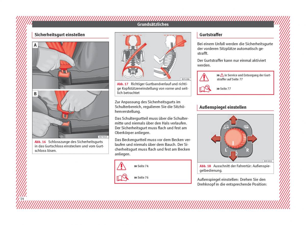 Seat Ateca Handbuch / page 16