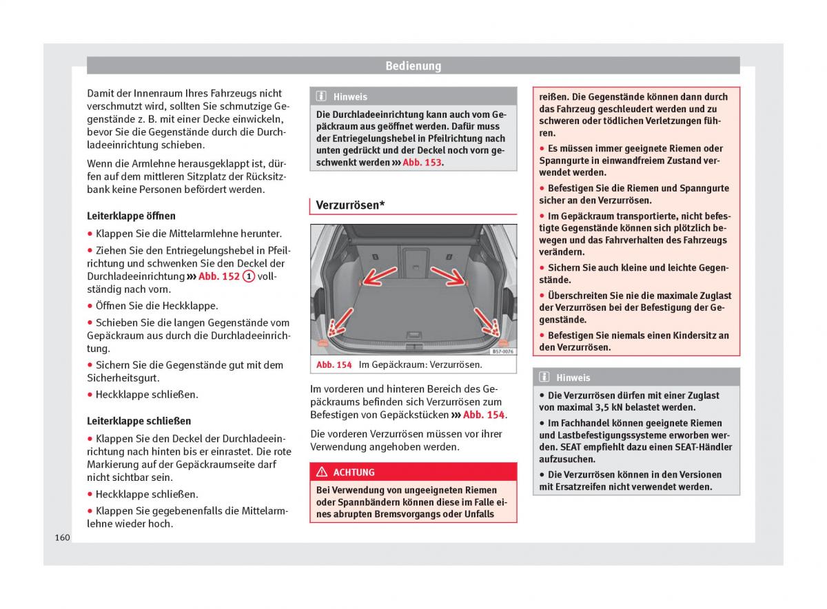 Seat Ateca Handbuch / page 162