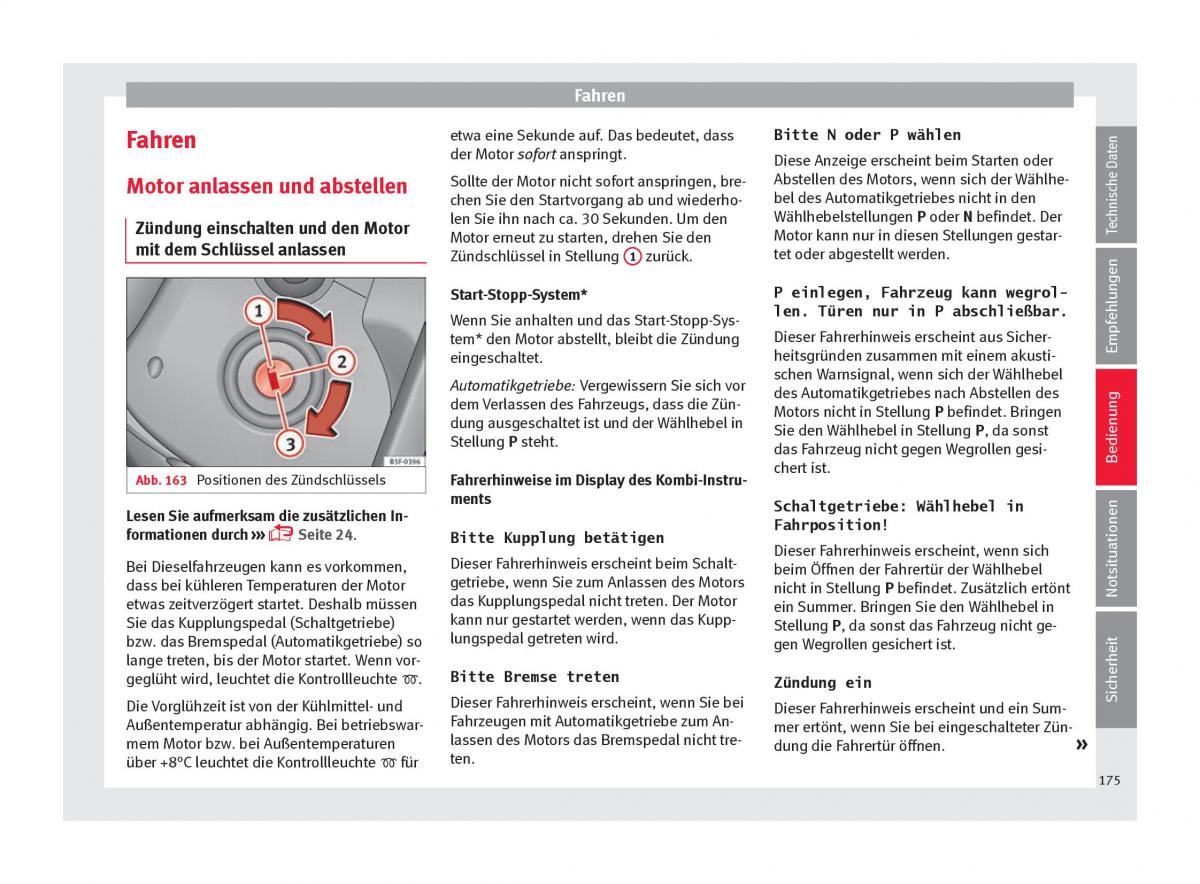 Seat Ateca Handbuch / page 177