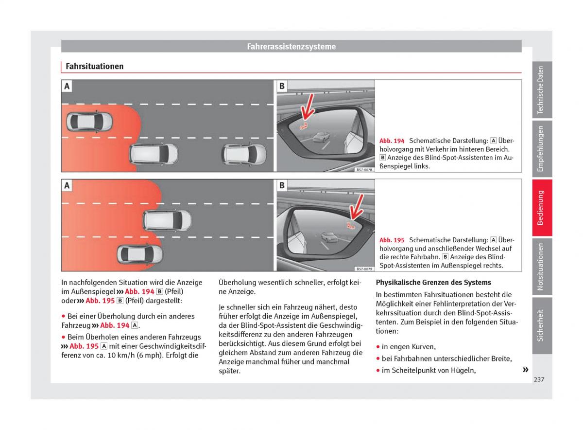 Seat Ateca Handbuch / page 239