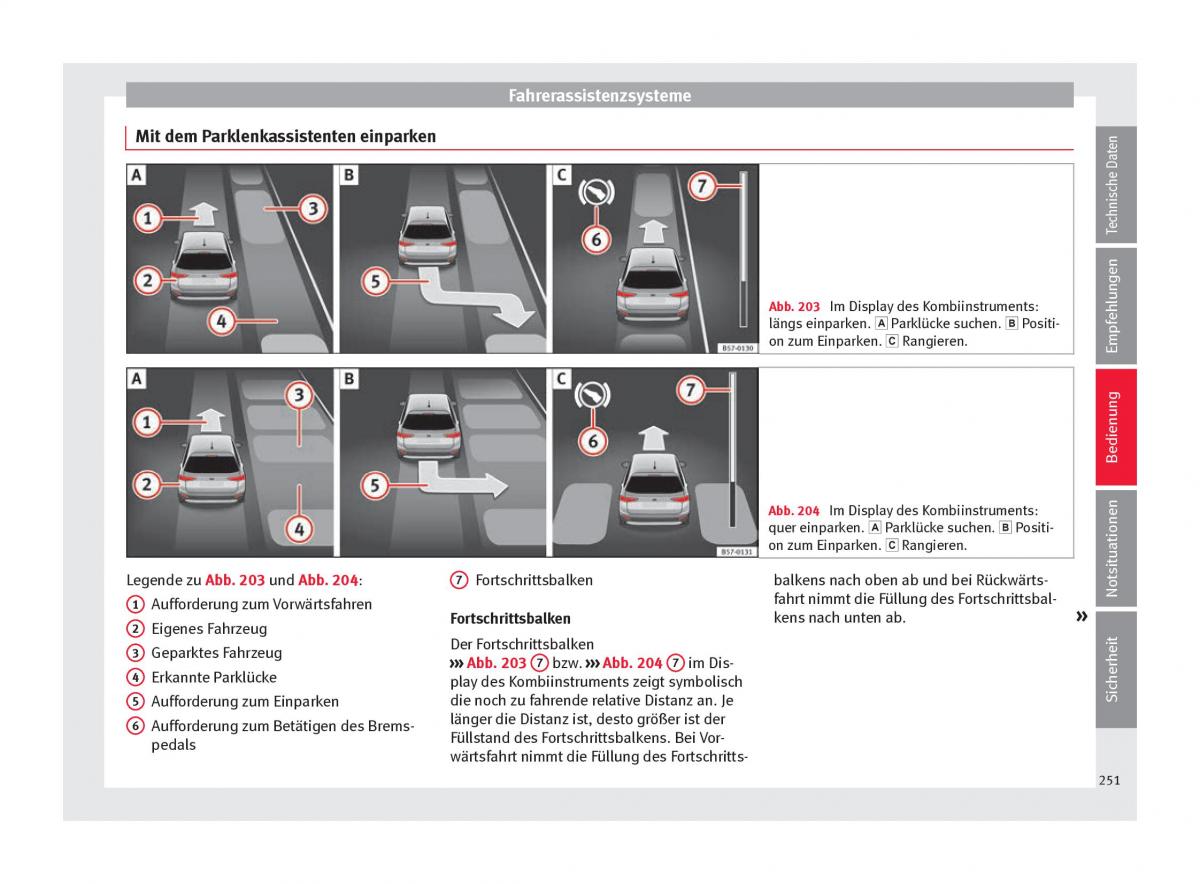 Seat Ateca Handbuch / page 253