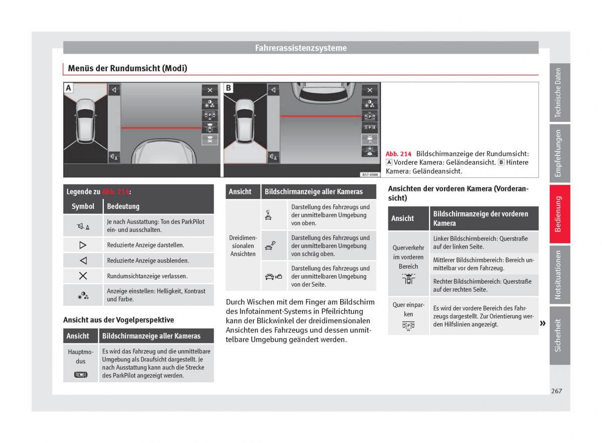 Seat Ateca Handbuch / page 269