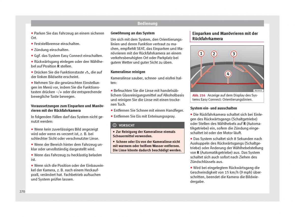 Seat Ateca Handbuch / page 272