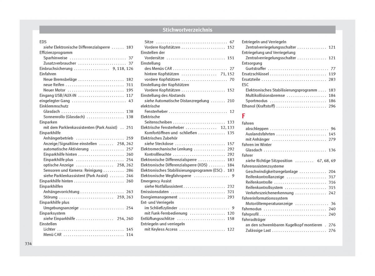 Seat Ateca Handbuch / page 336